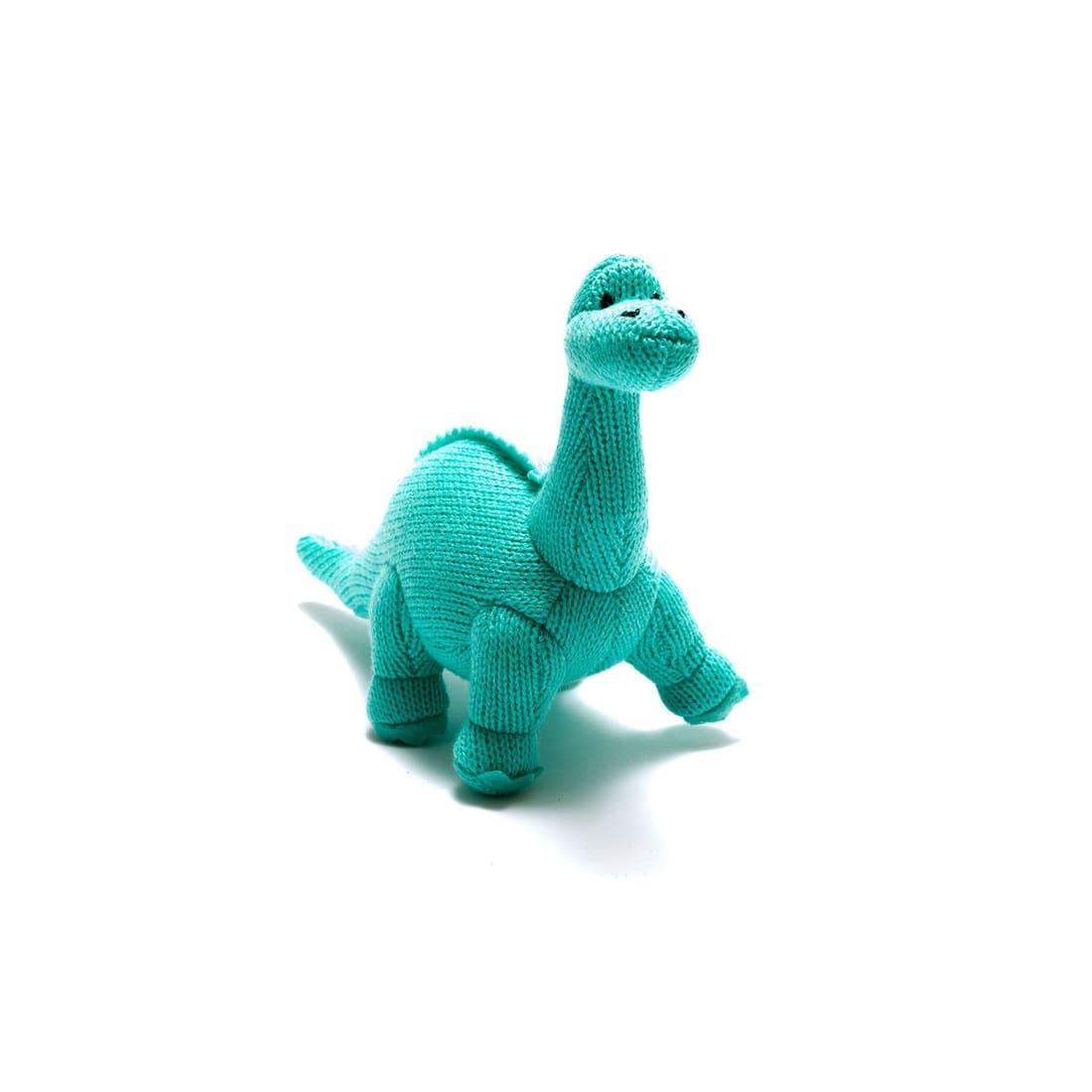 Delilah the Diplodocus Dinosaur Baby Rattle